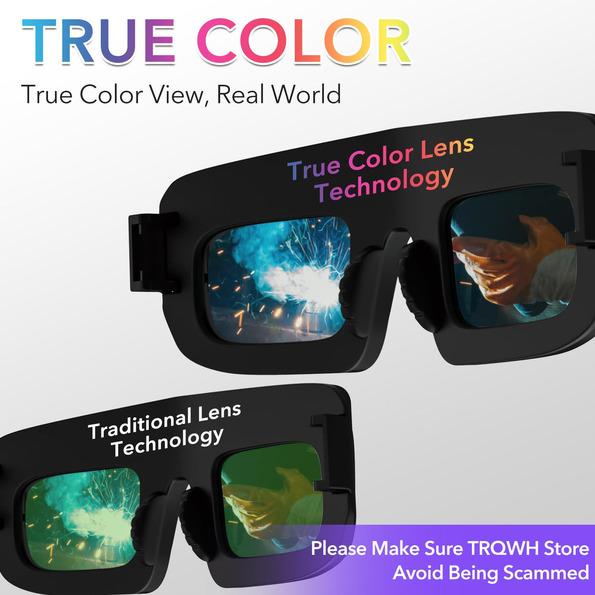 Auto Darkening Welding Glasses U85304