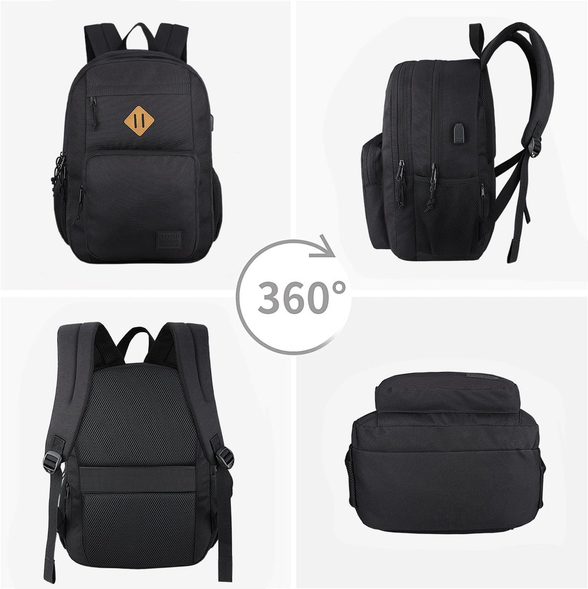 Anti Theft Laptop Backpack with USB Charging Port O15592