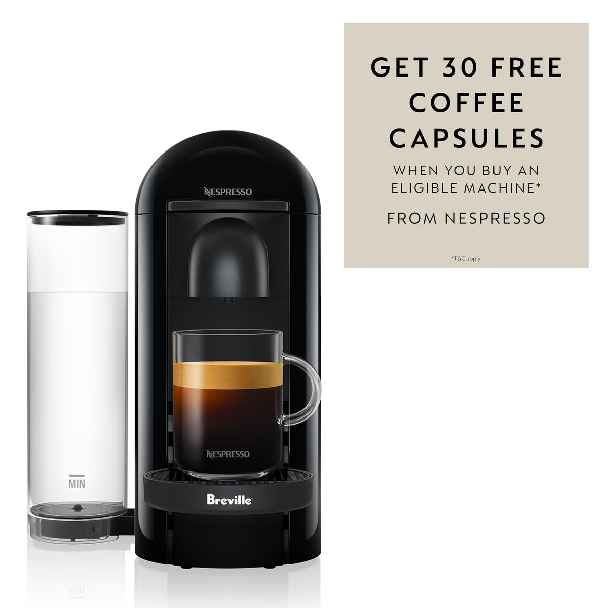 Ink Black Coffee and Espresso Maker E77475