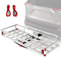 Aluminum Hitch Mount Cargo Carrier with 9" Side Rails, 500 lbs Capacity Z96489