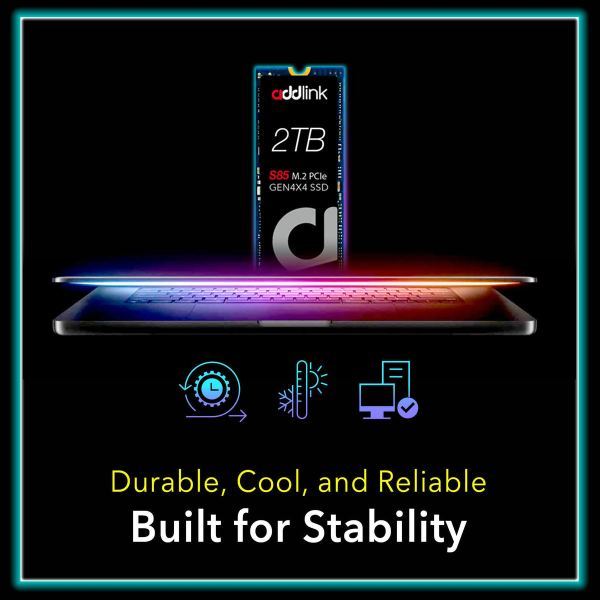 2TB M.2 PCIe NVMe Gen4 Internal SSD A682