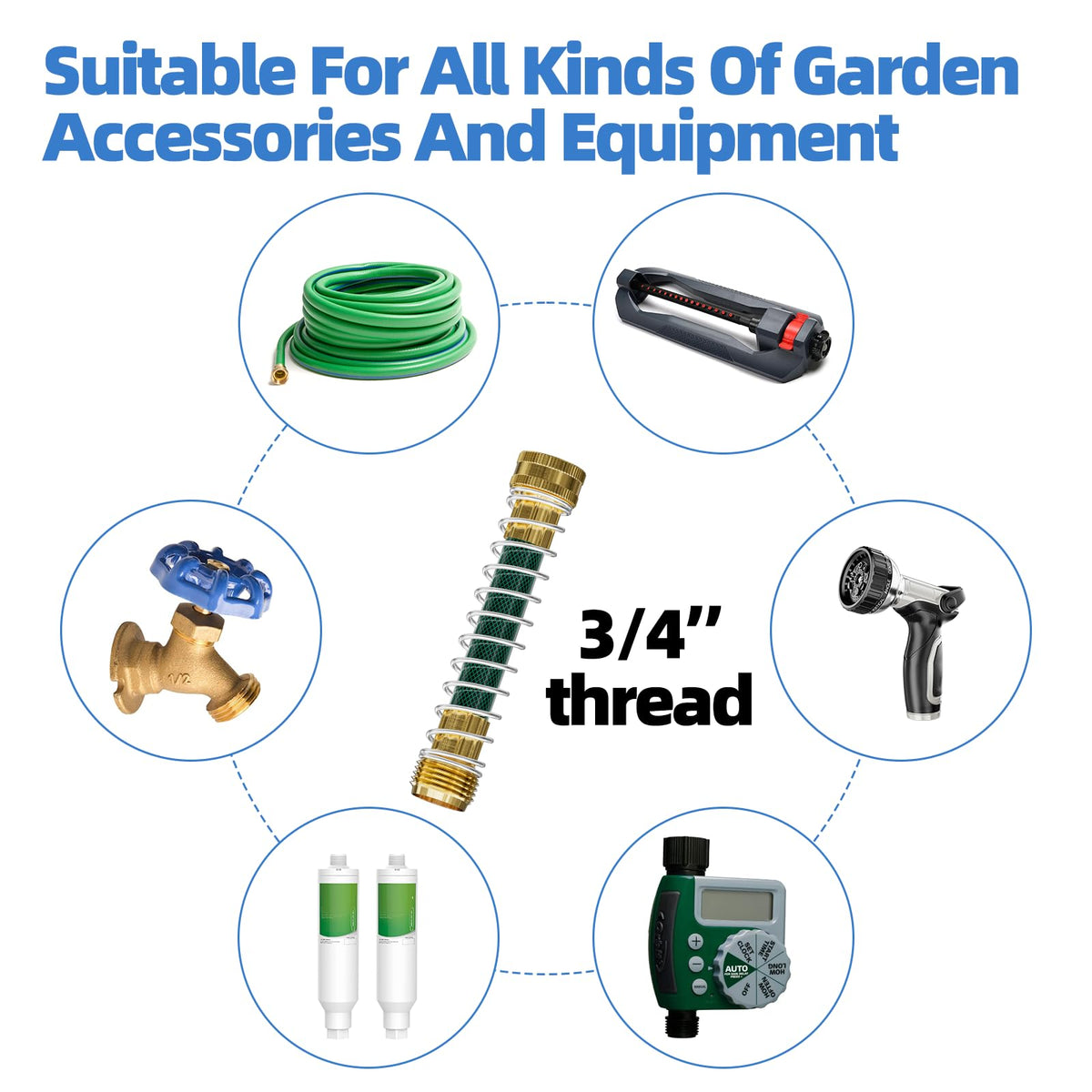 50 ft x 5/8 in Heavy Duty Garden Hose Z49510