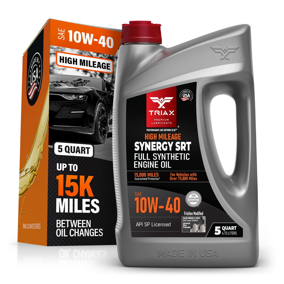 10W-40 Full Synthetic Engine Oil 5 Quart R231