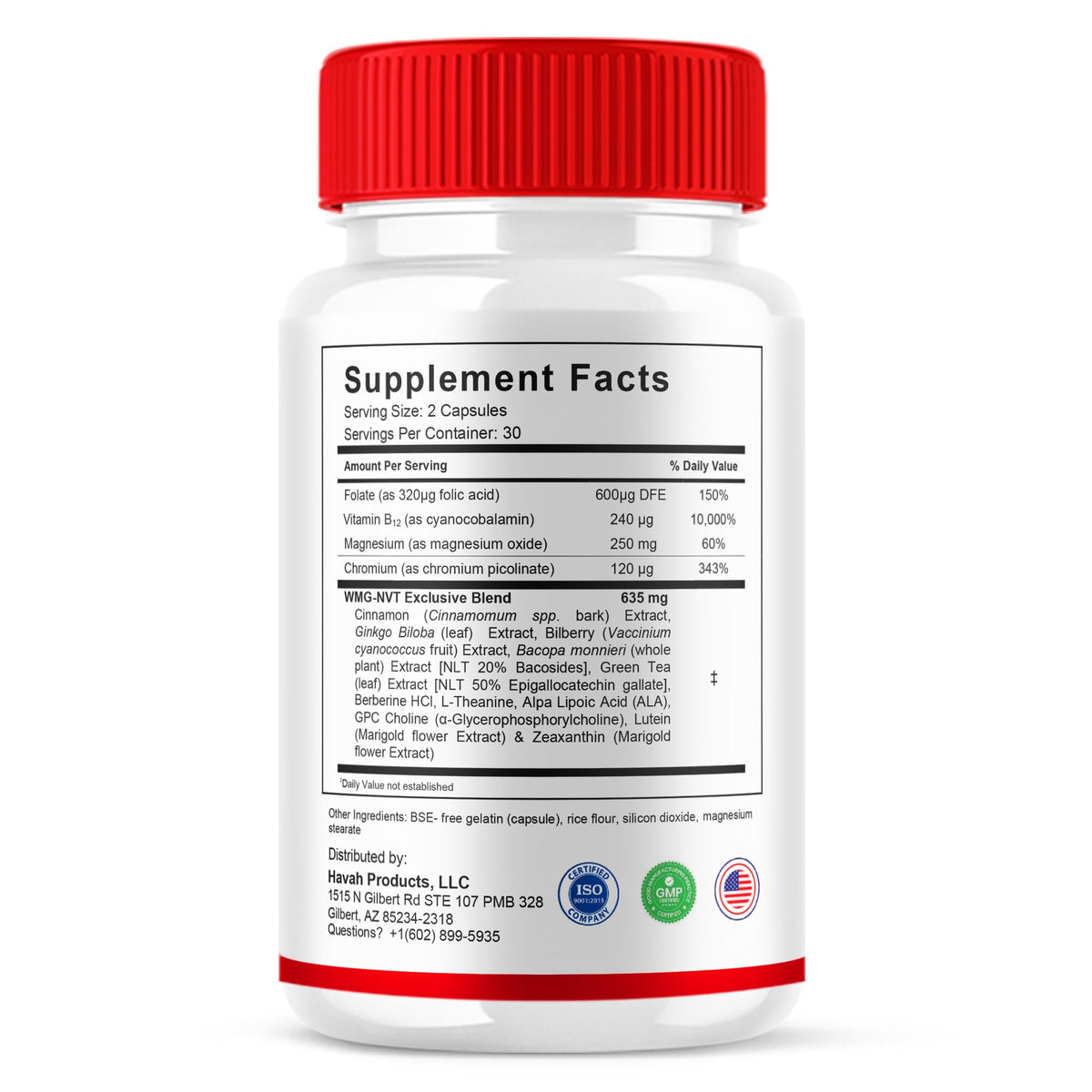 180 Capsules Supplement S977101