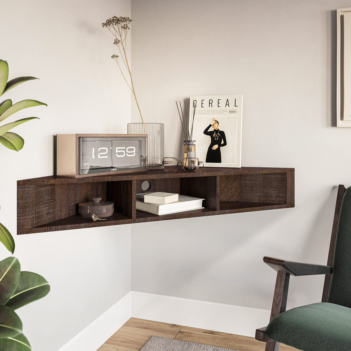 47" Corner TV Stand & Entertainment Center N876
