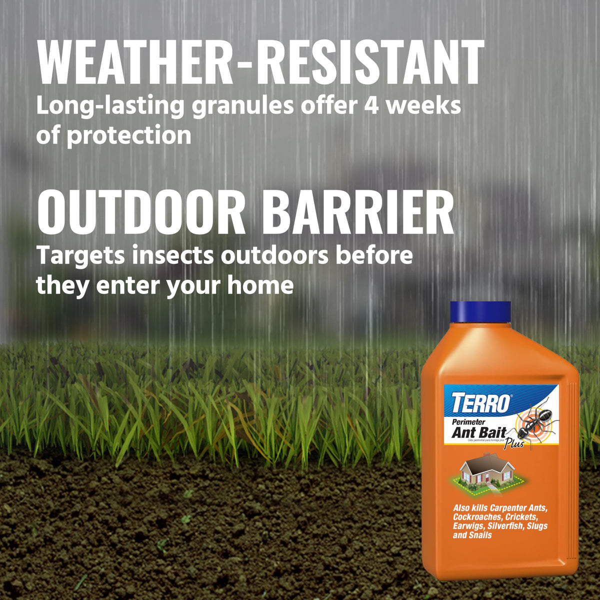 2-Pack Outdoor Ant Bait Shaker Canisters T61472