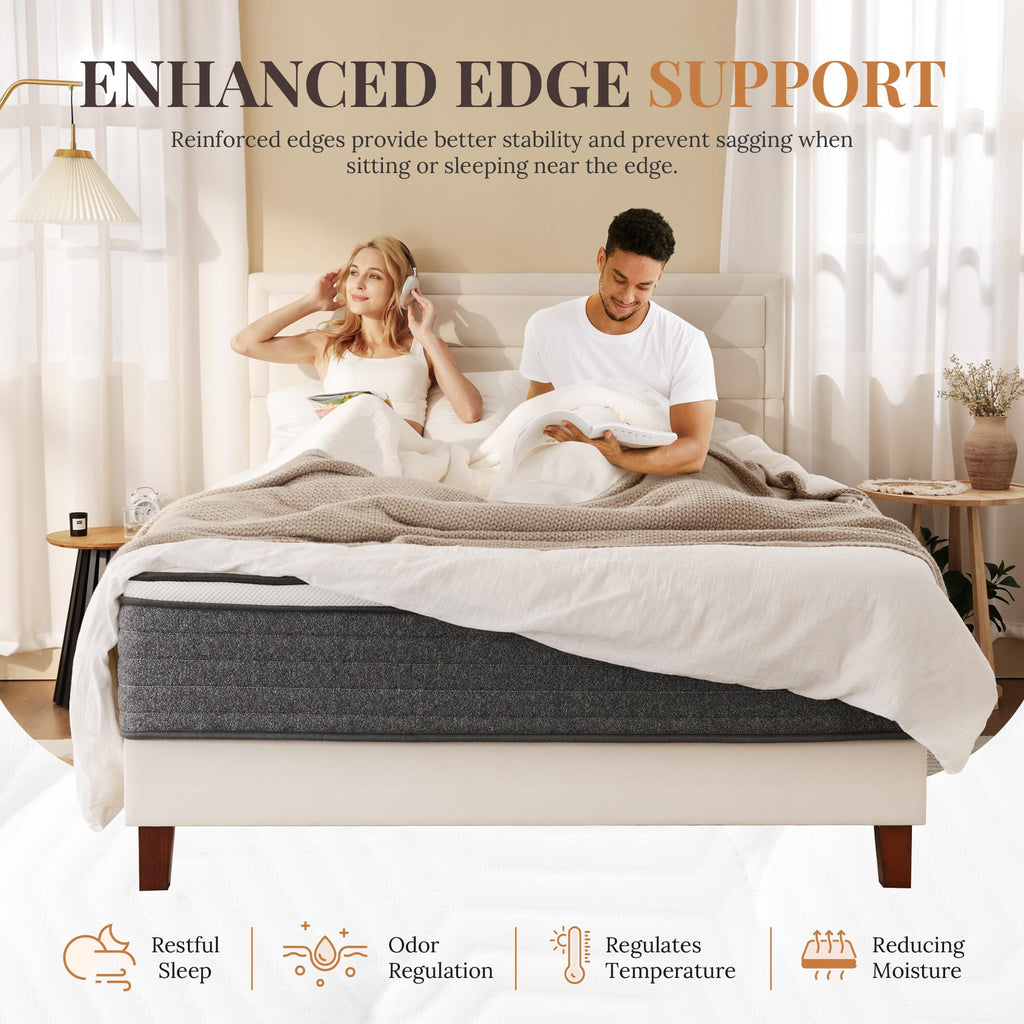 Full Size 10 Inch Hybrid Mattress I20911
