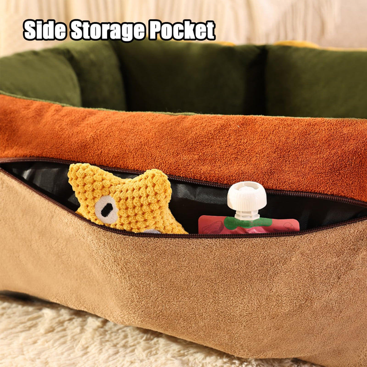2-in-1 Dog Car Seat for Small Dogs J91211