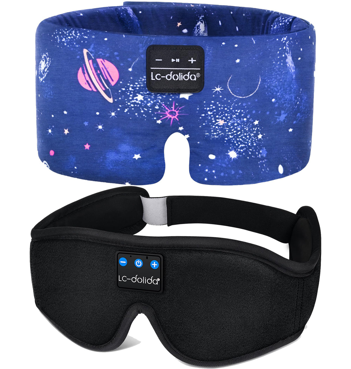 Sleep Mask with Bluetooth Headphones and Silk Sleep Mask M478
