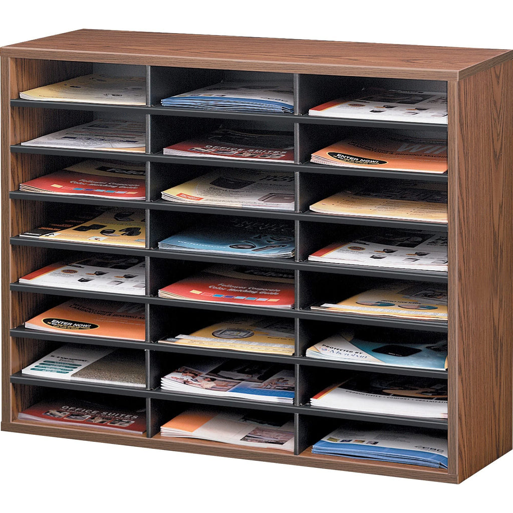 24-Compartment Letter Size Literature Organizer J2163