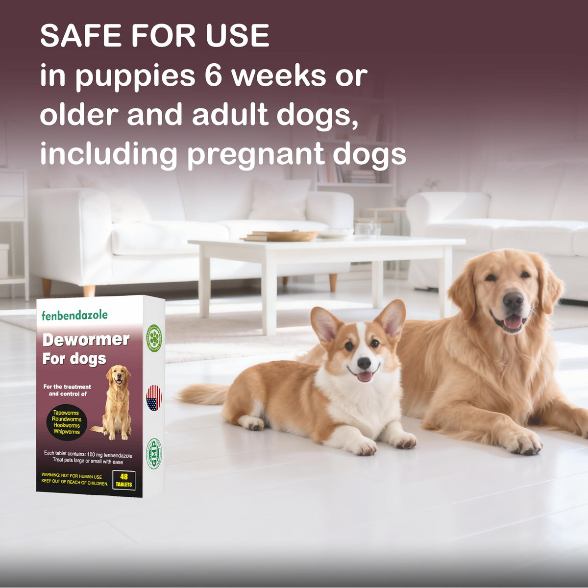 Dogs Dewormer 48 Count T658