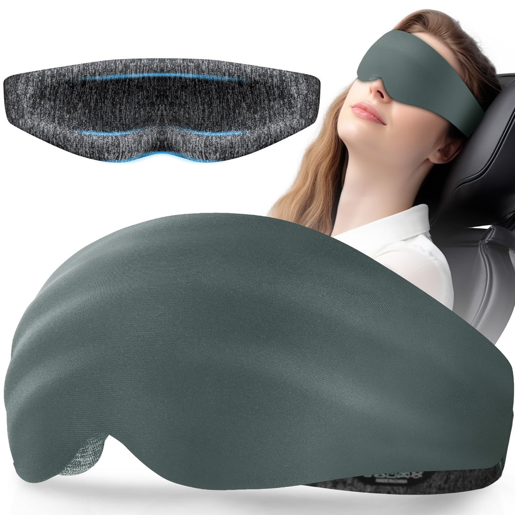 Silk Sleep Mask with Bluetooth Headphones S489