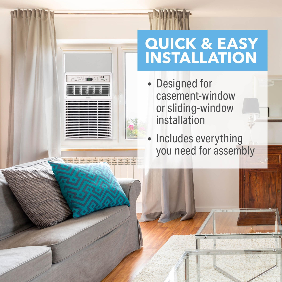10,000 BTU Casement Window Air Conditioner P892