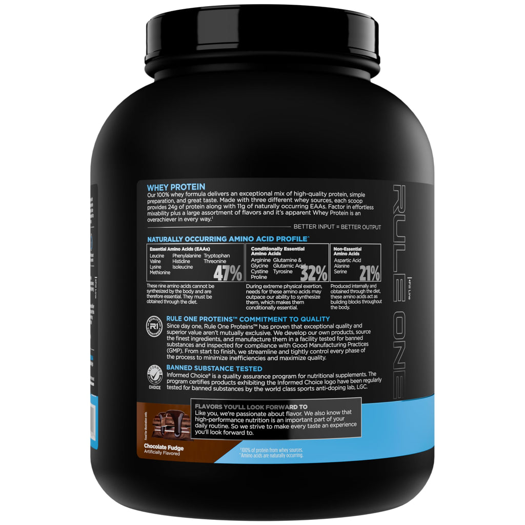 Whey Protein Powder Chocolate Fudge 65 Servings W384611