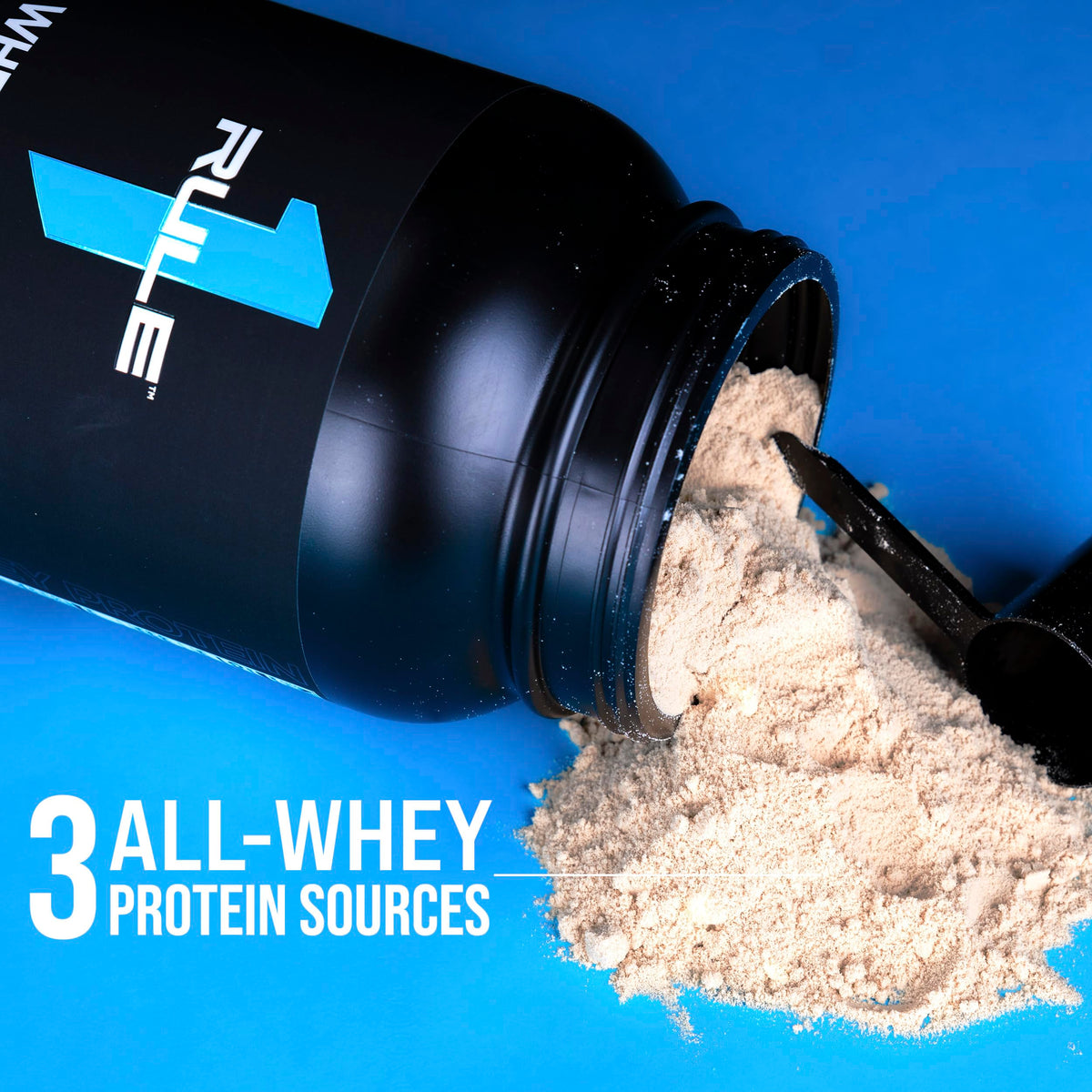 Whey Protein Powder Chocolate Fudge 65 Servings W384611