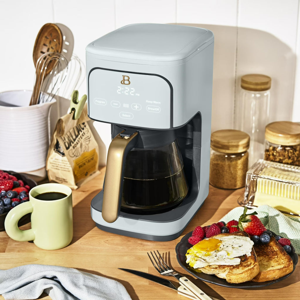 12-Cup Programmable Coffee Maker with Glass Carafe T82721