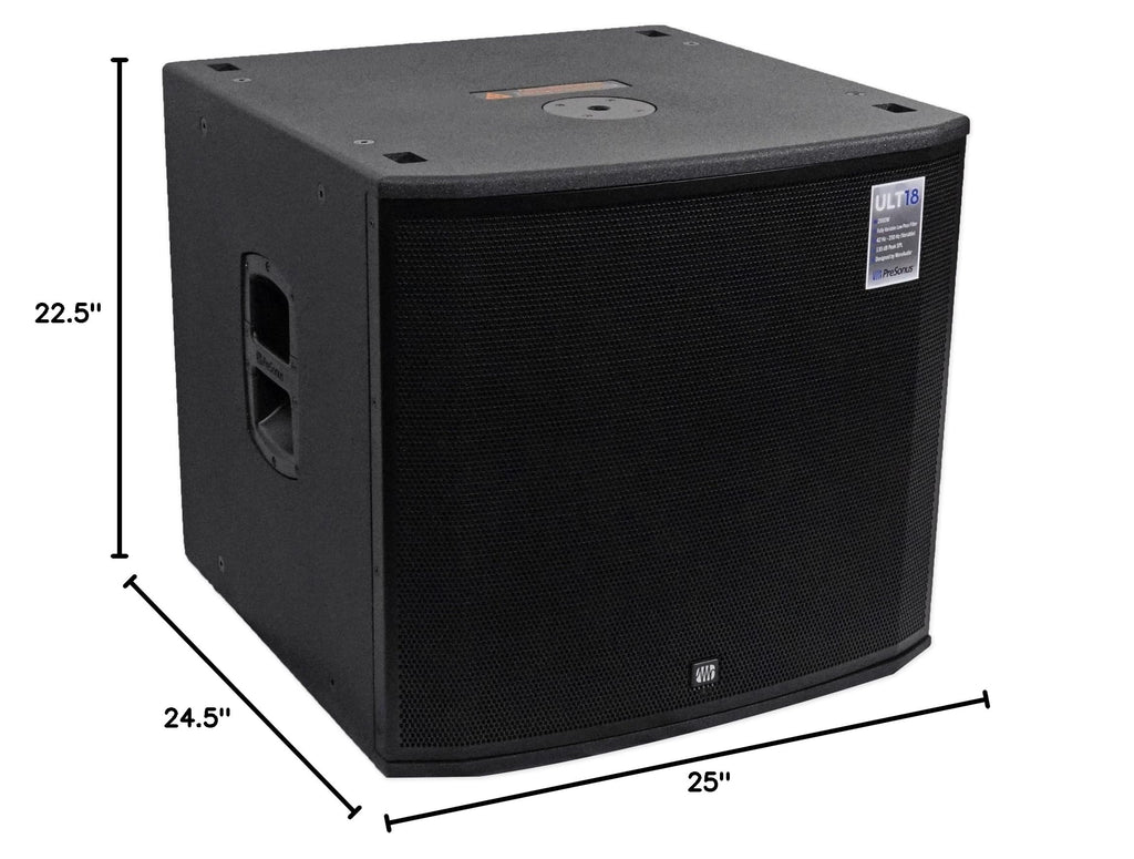 18" Active Subwoofer Y304