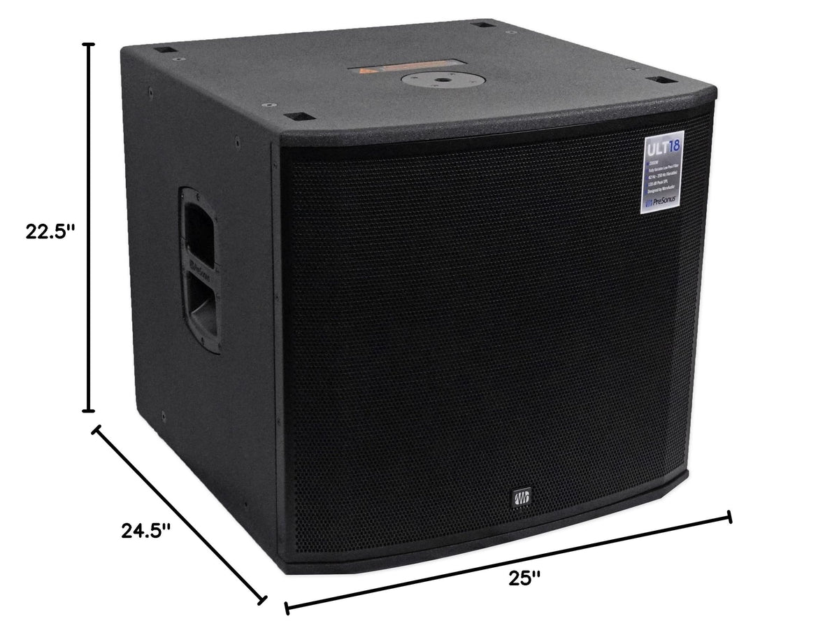 18" Active Subwoofer Y304