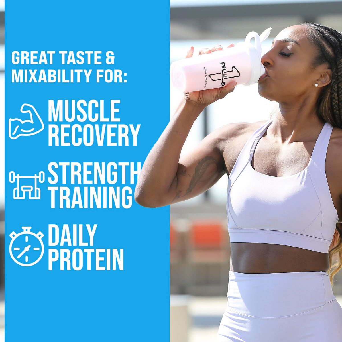 Whey Protein Powder Chocolate Fudge 65 Servings W384611