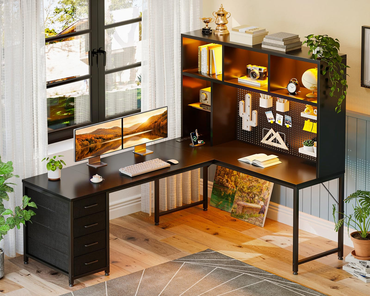 63" L Shaped Desk H559743
