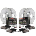 Brake Pad & Rotor Kit Front & Rear E4779