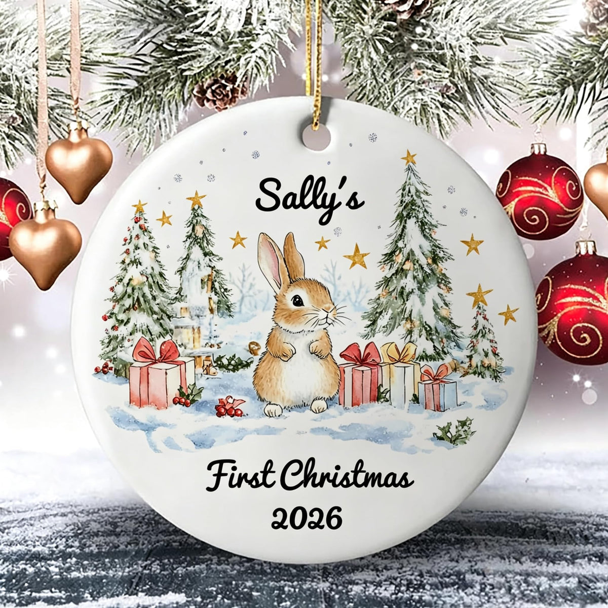 Baby First Christmas Ornament 2026 C181879