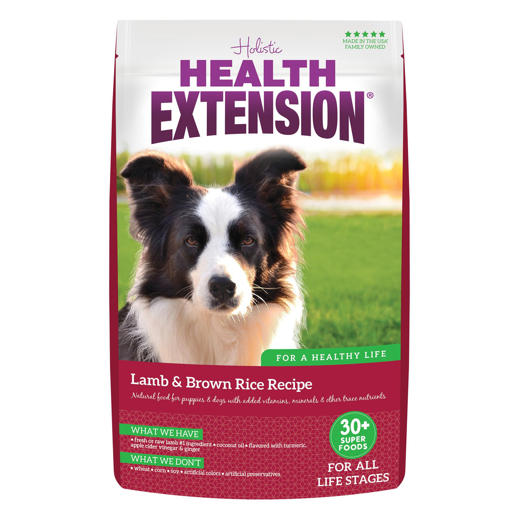 Lamb & Brown Rice Dry Dog Food with Probiotics 1 lb X6614