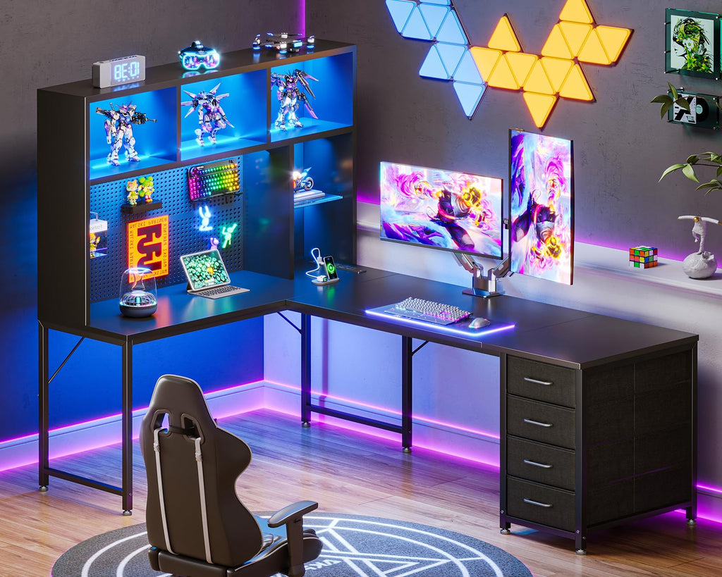 63" L Shaped Desk H559743