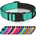 Reflective Adjustable Neoprene Padded Dog Collar V57176