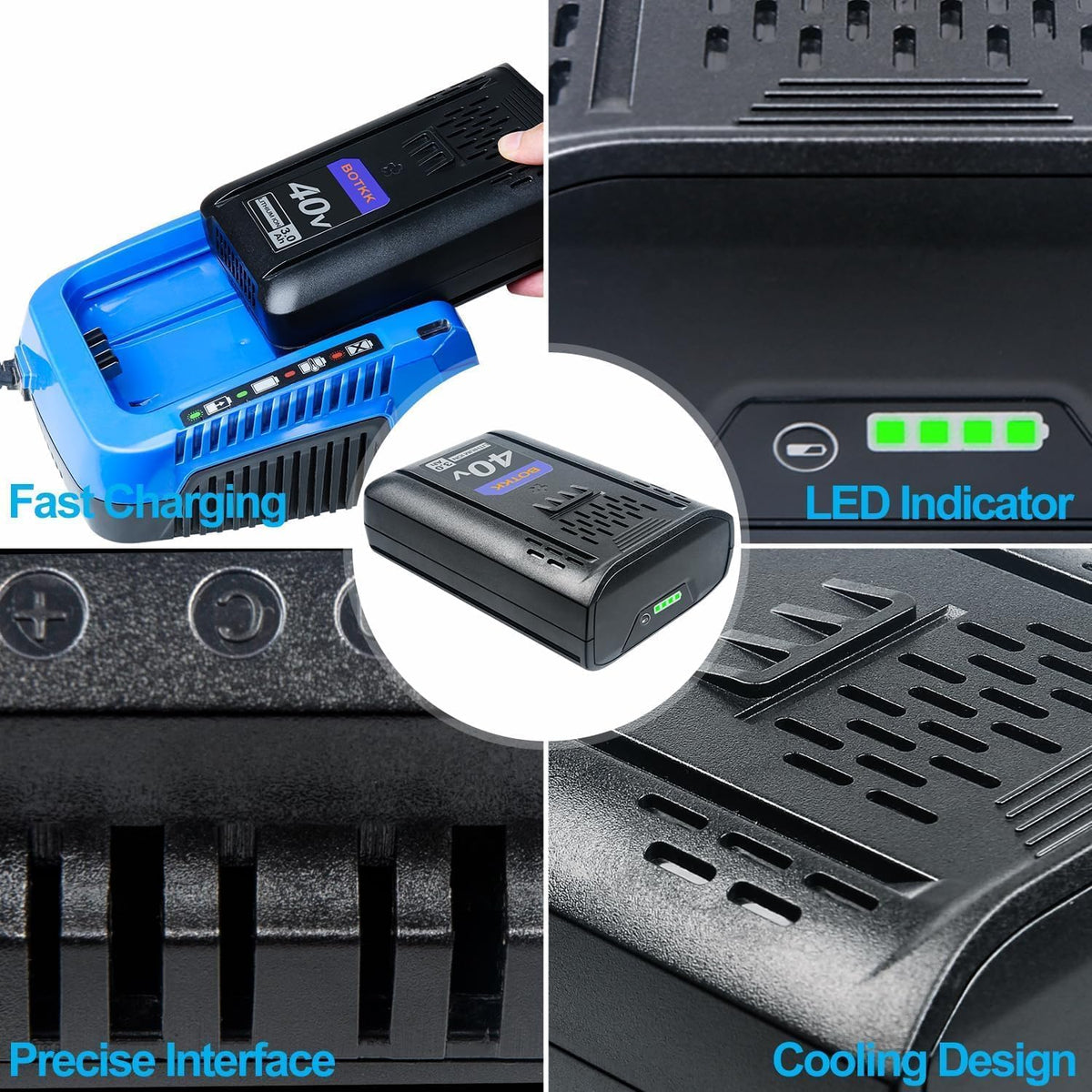 40V 3000mAh Replacement Battery K215