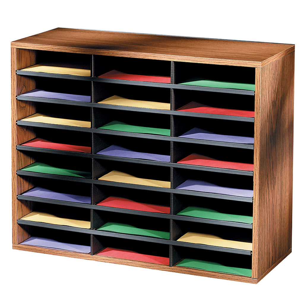 24-Compartment Letter Size Literature Organizer J2163