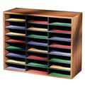 24-Compartment Letter Size Literature Organizer J2163