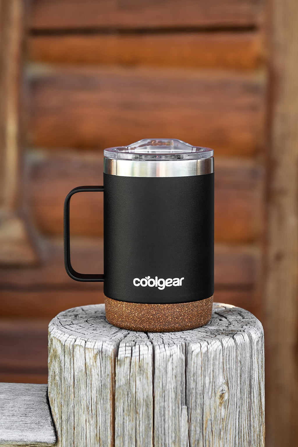 Stainless Steel Copper Lined Mug with Handle 2 Pack 16 oz O461