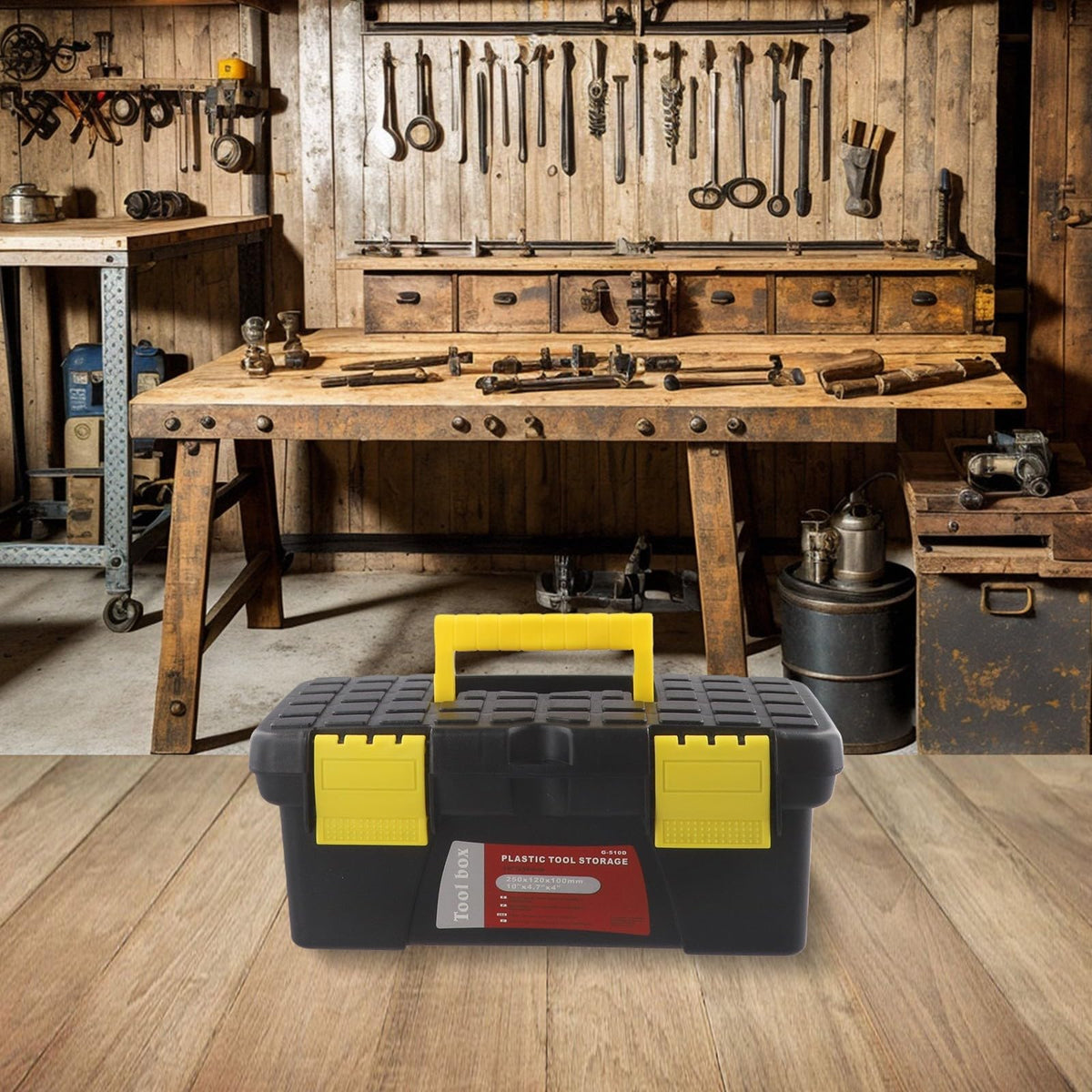 10 Inch Plastic Tool Box Z59640