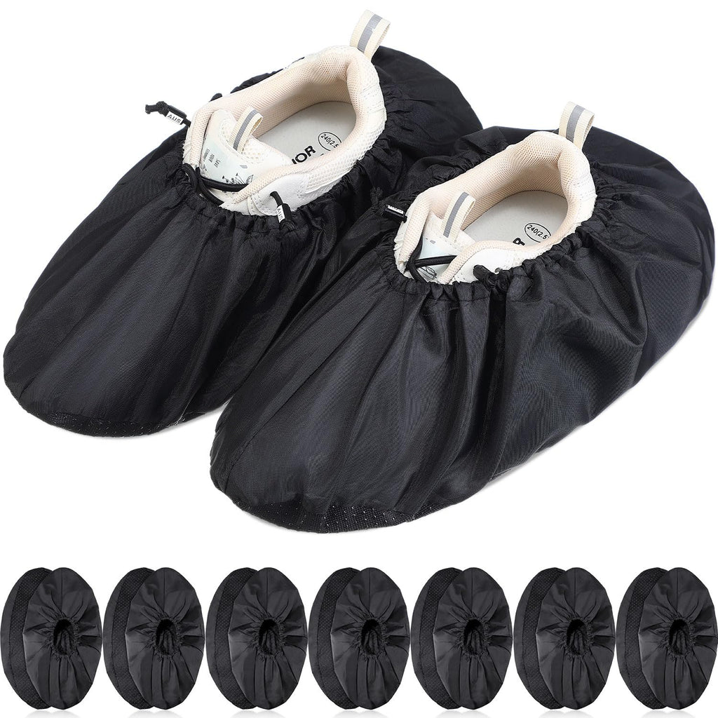 8 Pairs Reusable Waterproof Non Slip Shoe Covers X-Large T190