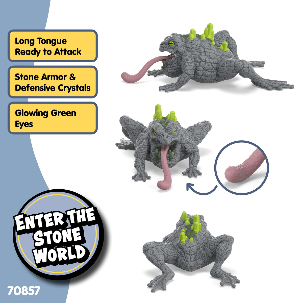 Stone Toad Toy Figurine X9764
