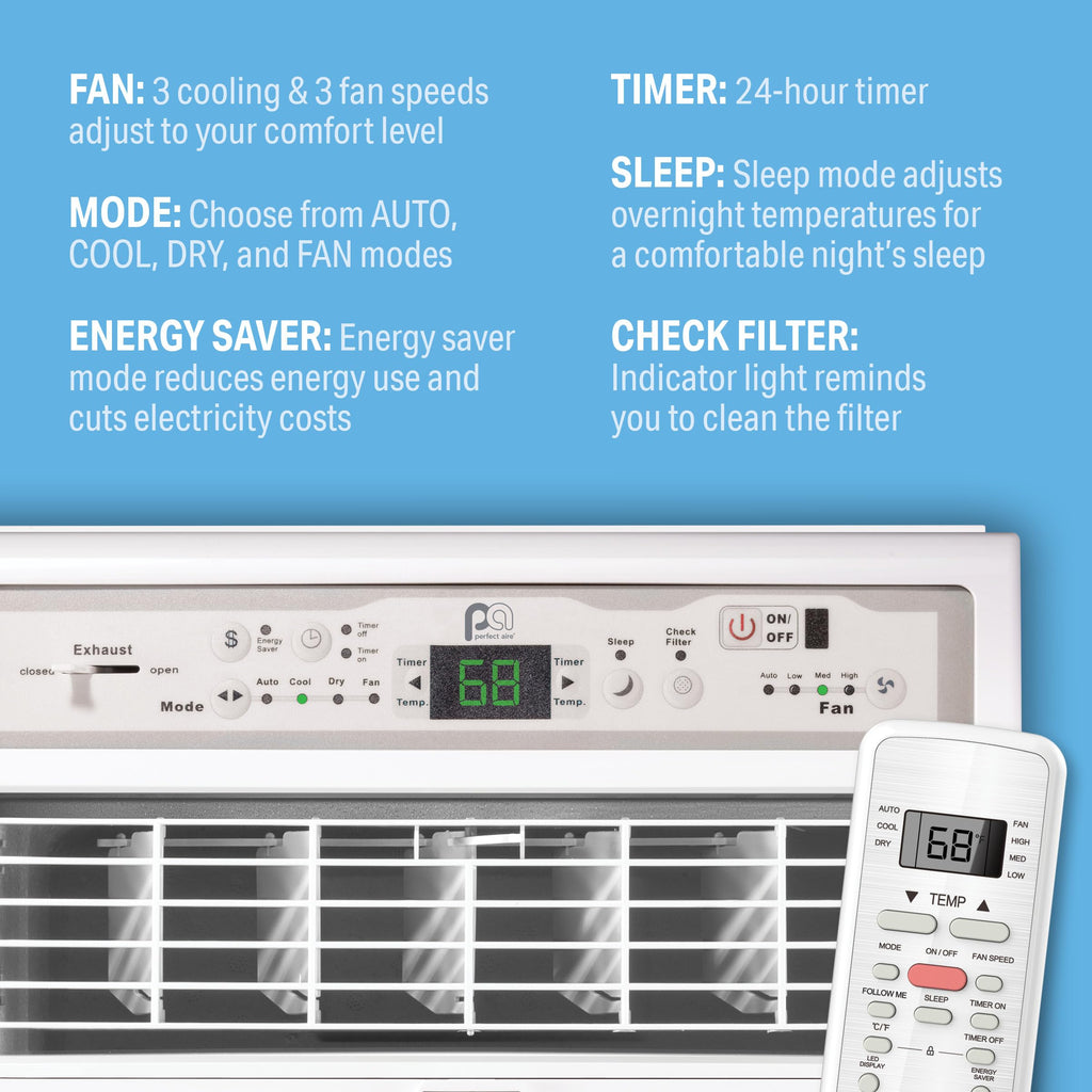 10,000 BTU Casement Window Air Conditioner P892