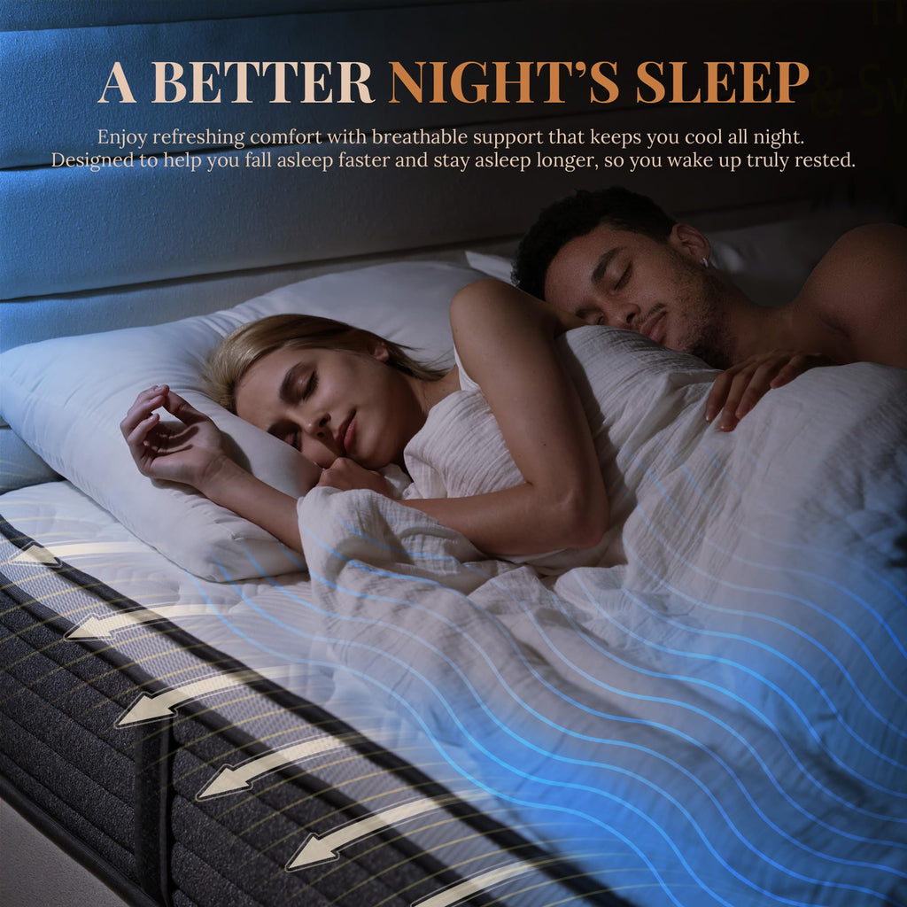 Full Size 10 Inch Hybrid Mattress I20911