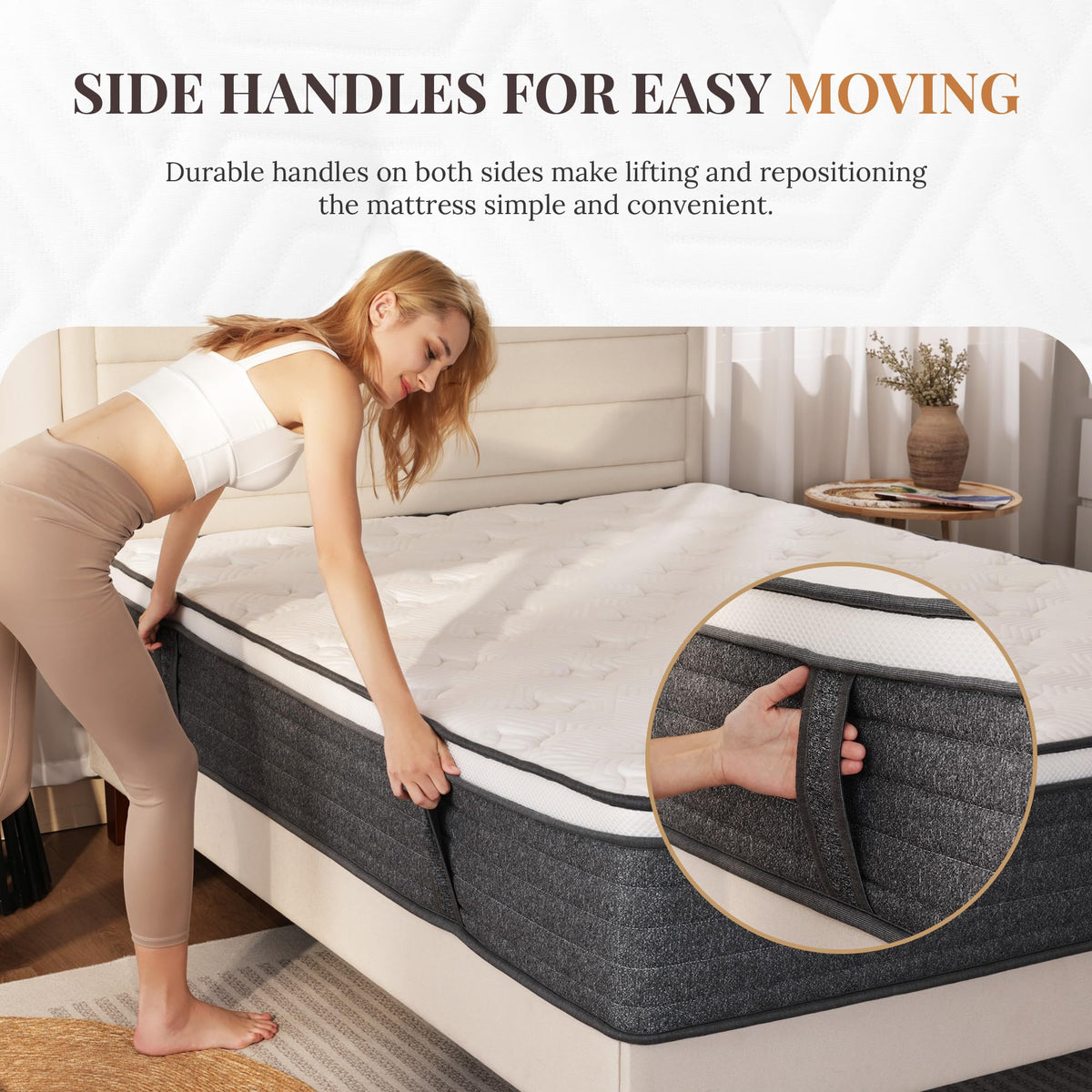 Full Size 10 Inch Hybrid Mattress I20911