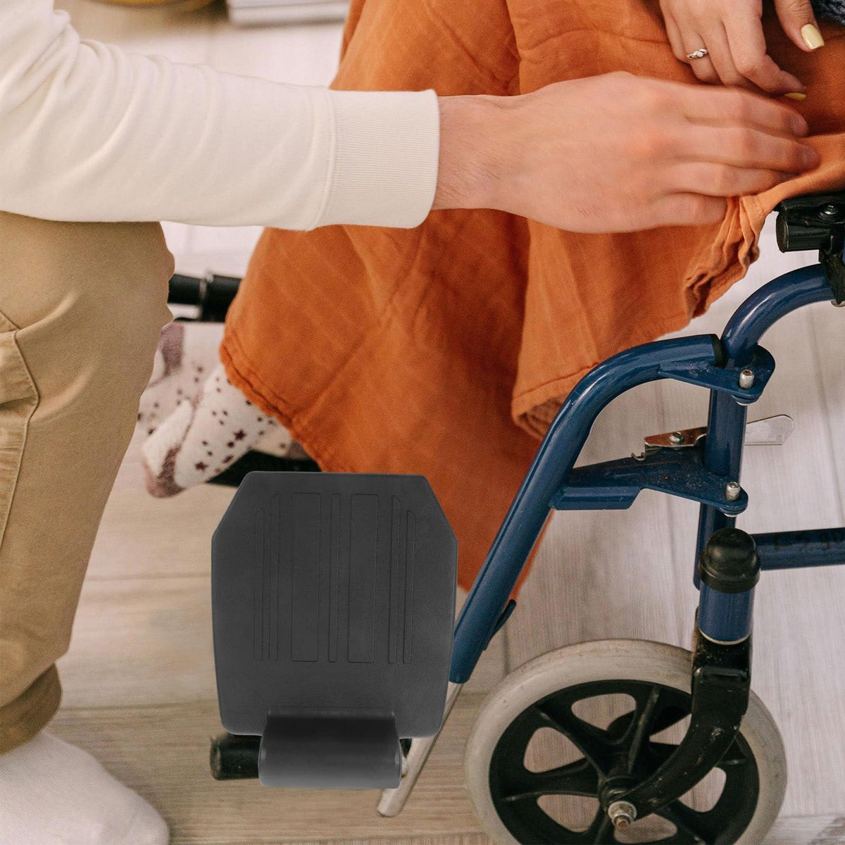 Heavy Duty Wheelchair Footrest 2pcs U946