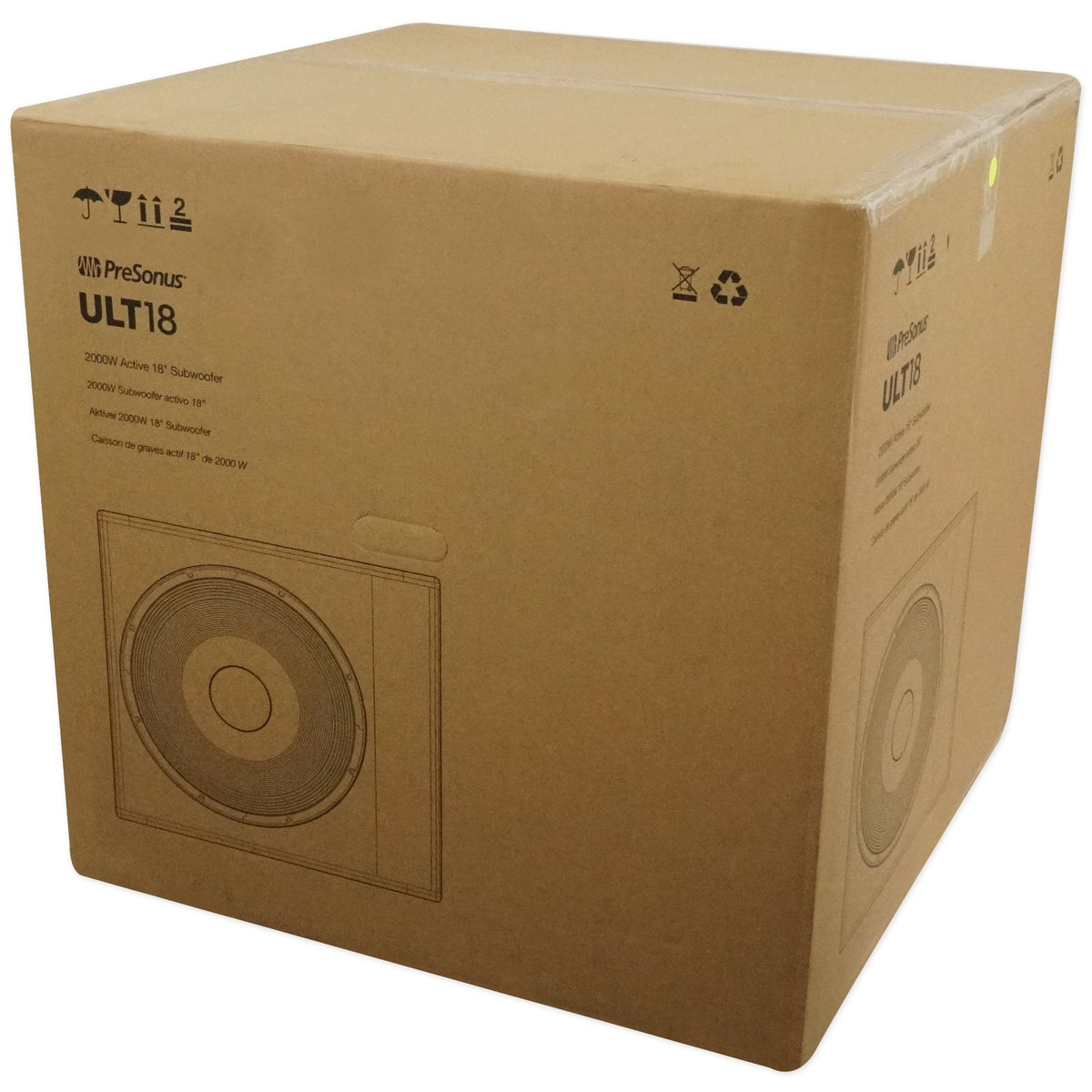 18" Active Subwoofer Y304