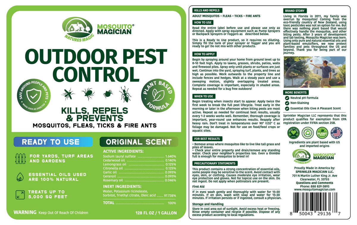 Ready-to-Use Mosquito Yard Spray 1 Gal G272775