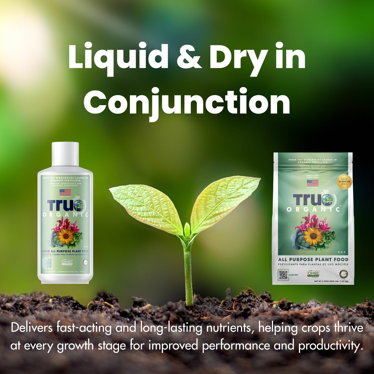 Organic Liquid Lawn Fertilizer with 1% Iron 32 fl. oz. V98070