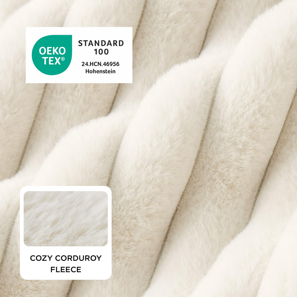 Cream Washable Dog Bed O392