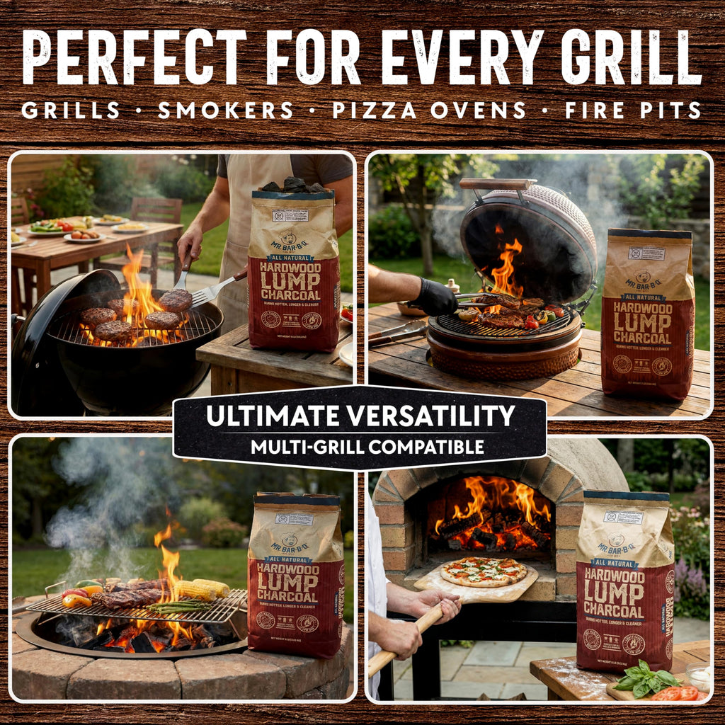 8 LB. All Natural Hardwood Lump Charcoal W7887