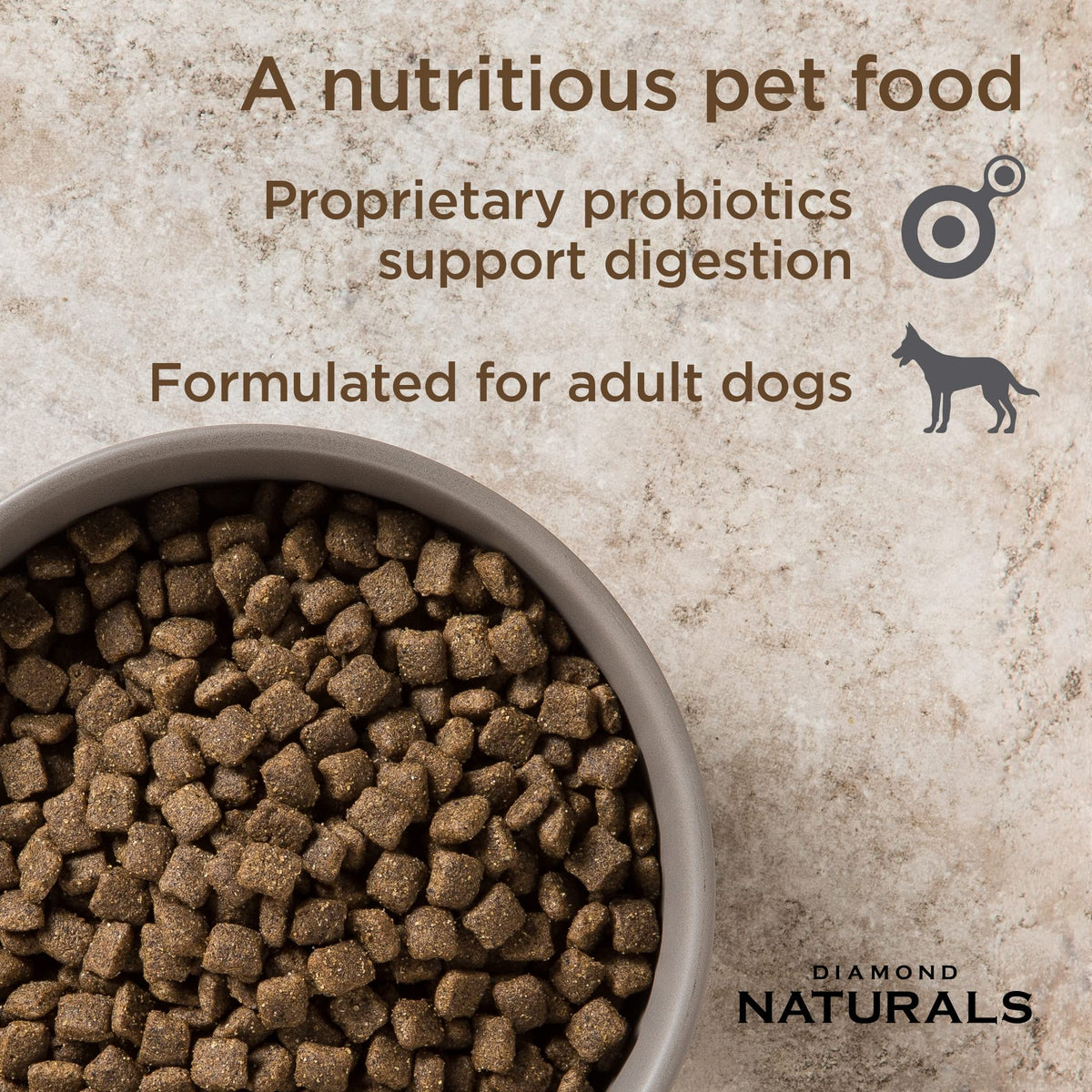 Dry Dog Food, Lamb Meal & Rice, 40lb V43717